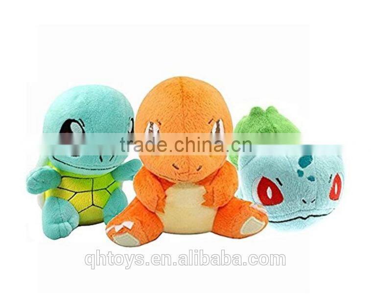 hot sales Bulbasaur Charmander Squirtle Pokemon Stuffed Plush doll