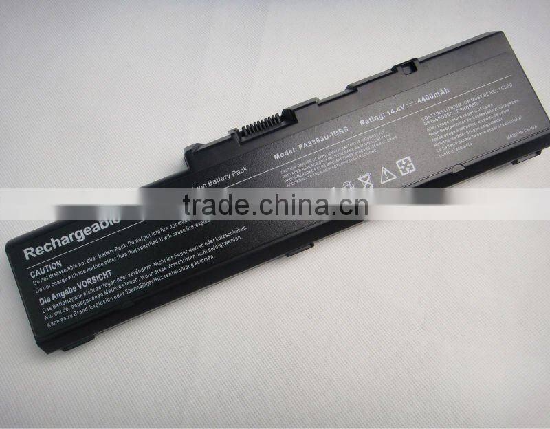 replacement cheap notebook battery for toshiba PA3383U Satellite A75 a70 /P30/P75/Satellite p35