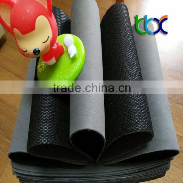 Supply high quality nylon cambrelle laminated with EVA for shoes