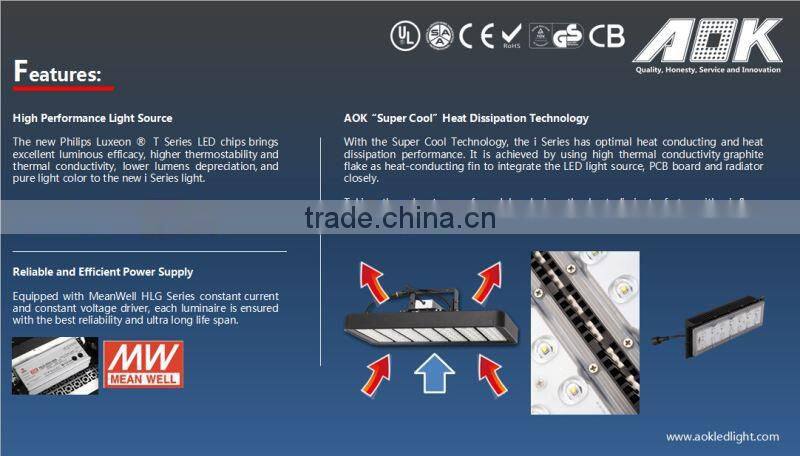 CB UL TUV GS Approval LED Low Bay Light With 5 Years Warranty