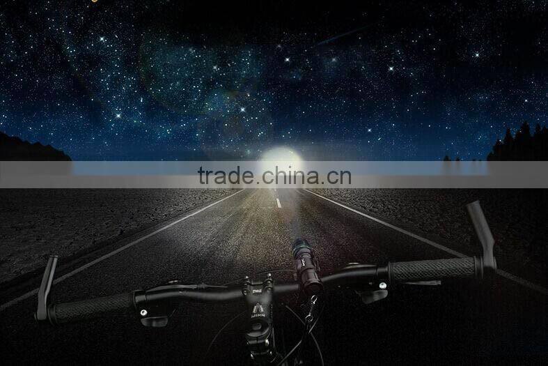 Bright Zoomable front bike light and Easy Installation led bicycle with max 200 lumens output