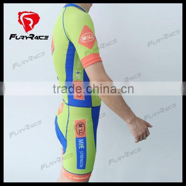 2016 OEM Team Bicycle Short Sleeves Jerseys Bike Clothing Cycling Suit