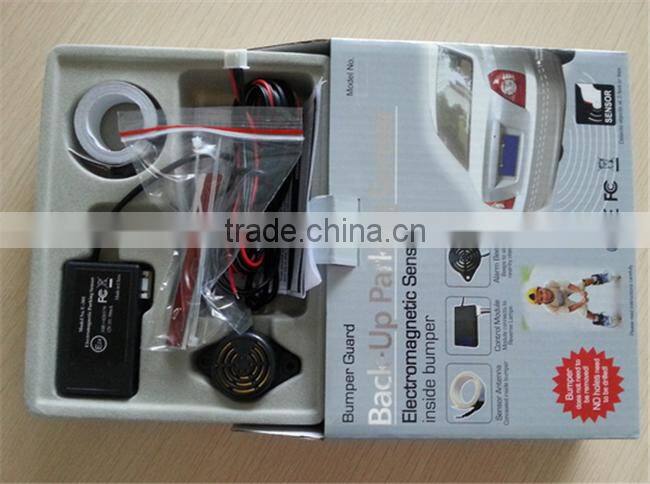 Factory Directly No Holes Reverse Sensor LED Display Style Invisible Electromagnetic Parking Sensors