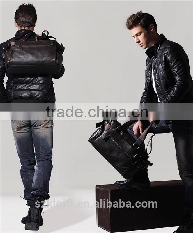 Brand new travel bag leather with high quality