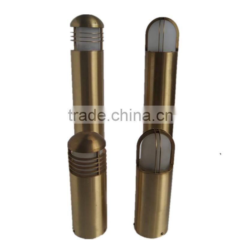 garden decoration light led park brass bollard light bollard light