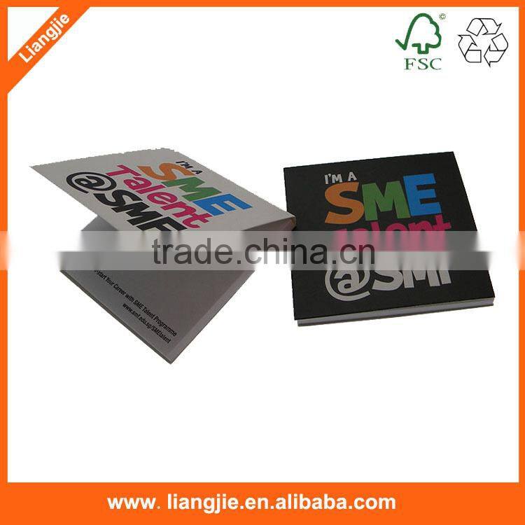 Printing sticky note sets, colorful sticky memo pads, memo pads with pen