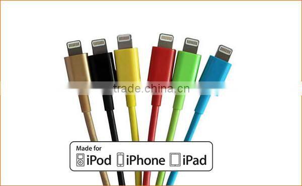 MFi Certified Classic Charing Round TPE Cable With ABS housing