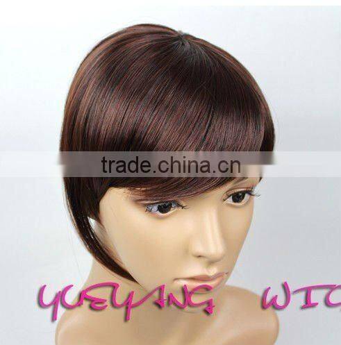 2T33 synthetic slanting bangs