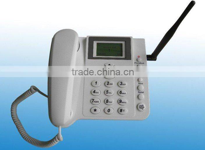 Analog GSM Fixed Cordless Phone( with Caller ID display&Back-up Li-ion battery)