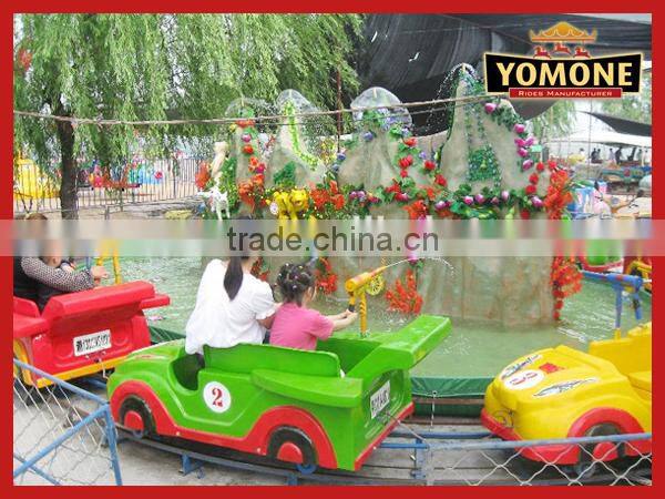 Kids games toy cars Water park Water Way Tank rides used theme park rides for sale