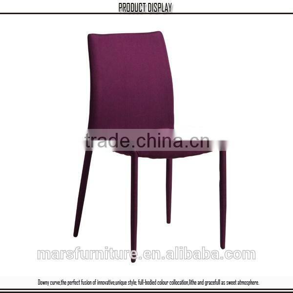 Fabric Upholstered Stackable Dining Room Chair