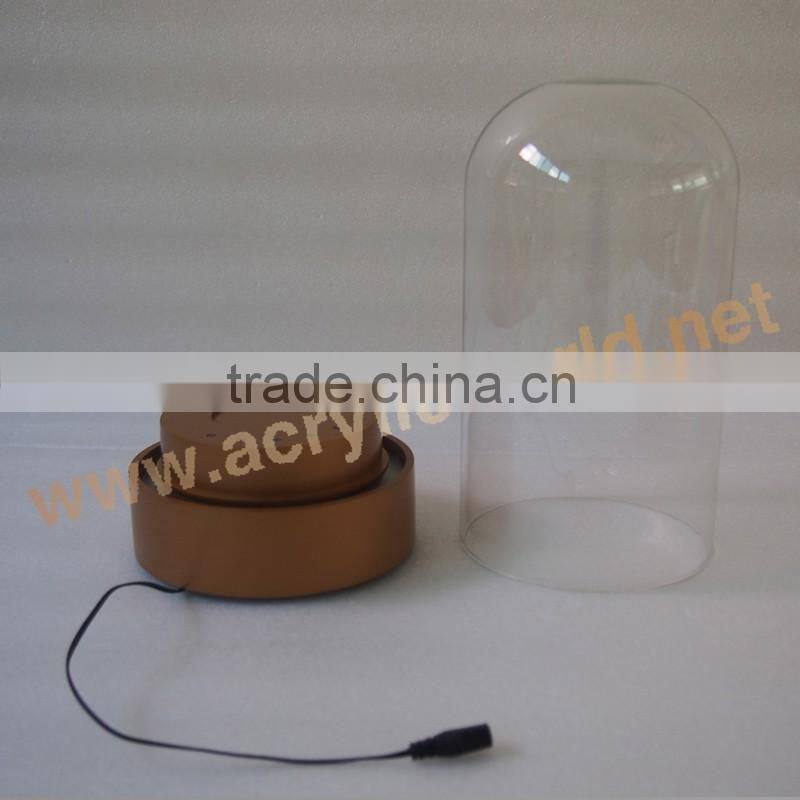 ice mountain design liquor display case with led light