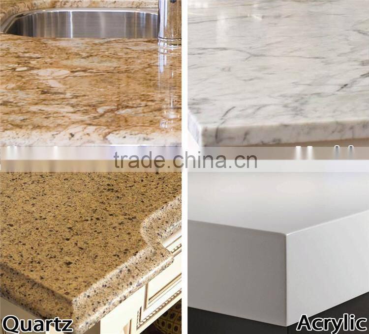 Island kitchen set, two color modern kitchen set for house plan