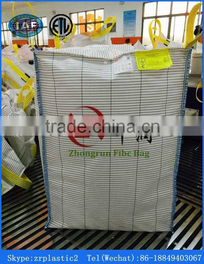 Bulk Bags/Big Bag/Jumbo bags/fibc Top full open, color choosen,UV treated
