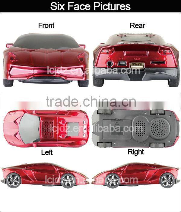 Hot car shaped usb input mp3 player