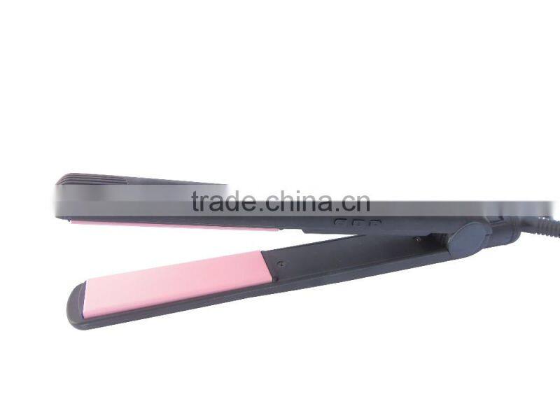 professional factory price nova fast hair straightener with gold black