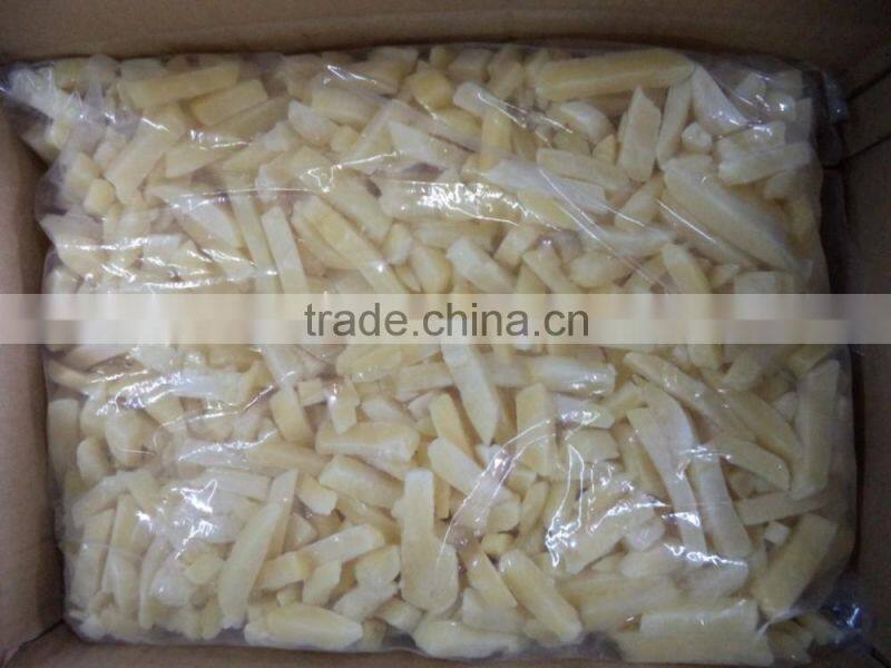 Good quality frozen IQF potato slices for French fries
