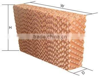 Goldenest high quality water evaporative cooling pad for poultry houses greenhouse for sale JC12-CU01