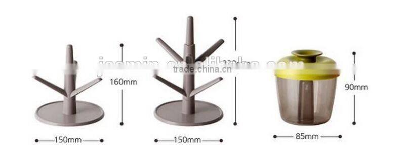 2014 hot selling ABS tree cruet for kitchen using creative caster 6pcs per set seal pot