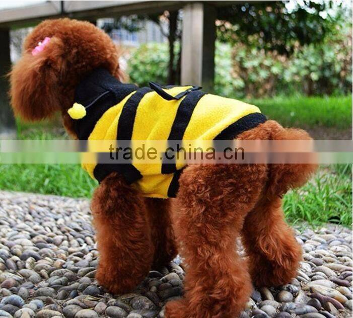Cosplay dog clothes polar fleece Halloween pet costumes bee