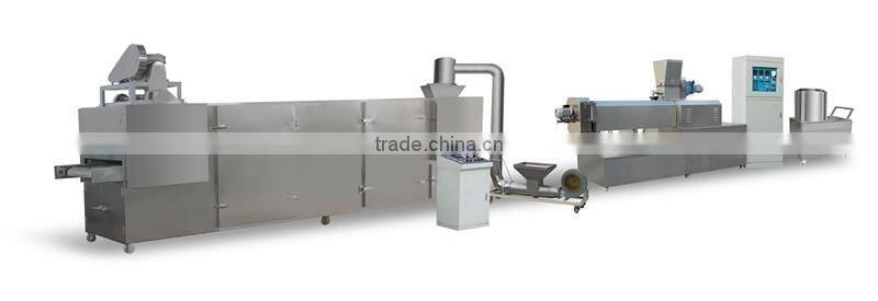 tsp or tvp soya protein nuggets making machine