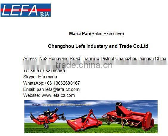 Professional 4 wheel tractor flail mower for 20-30 HP Tractors