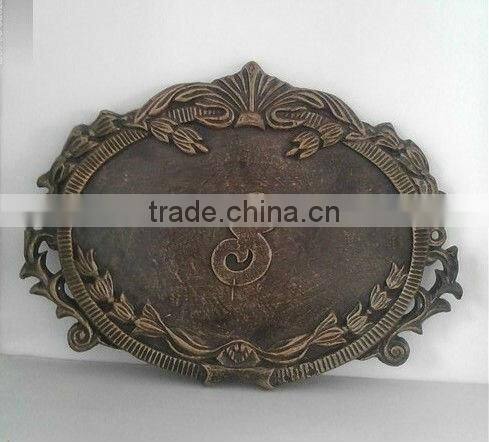 aluminum alloy nameplate for motorcycle