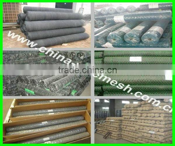 Galvanized& PVC coated& Galfan Hexagonal wire mesh