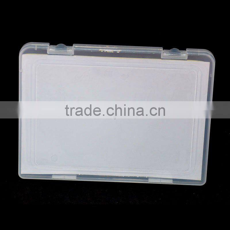 Portable plastic file boxes