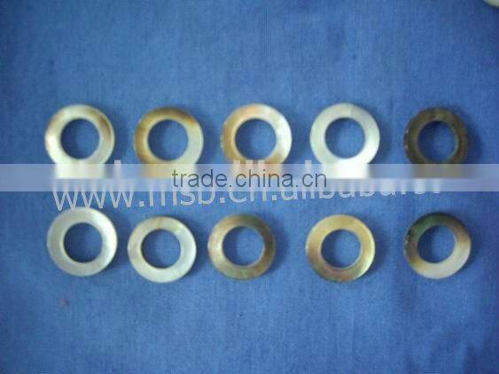 black mother of pearl shell crafts -ring donut