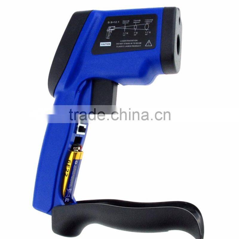 Infrared Thermometer Instant-read Measuring Range -50~750 degree C(-58~1382 degree F), Industrial Chemicals Household Used
