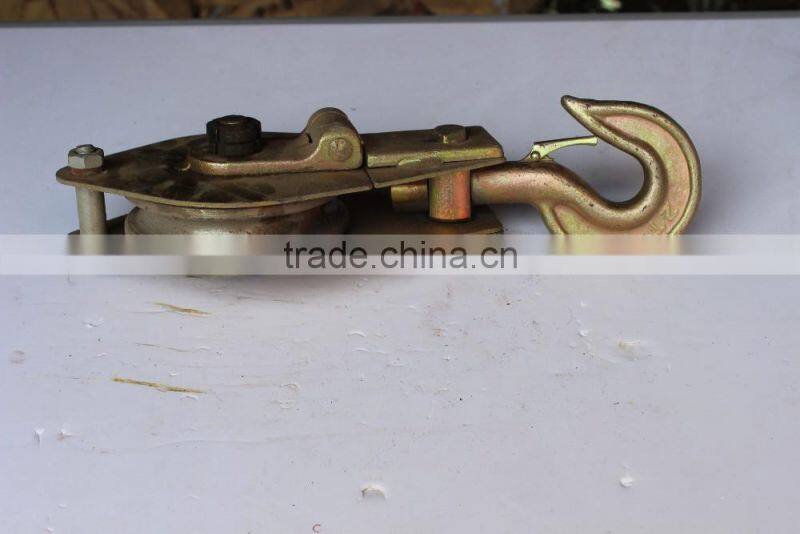 2Ton hoisting tackle and lifting rope pulley block