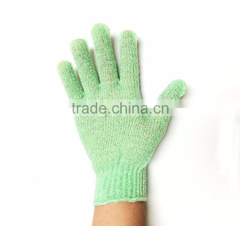 PVC dotted cotton knitted gloves / cotton work gloves with rubber grip dots