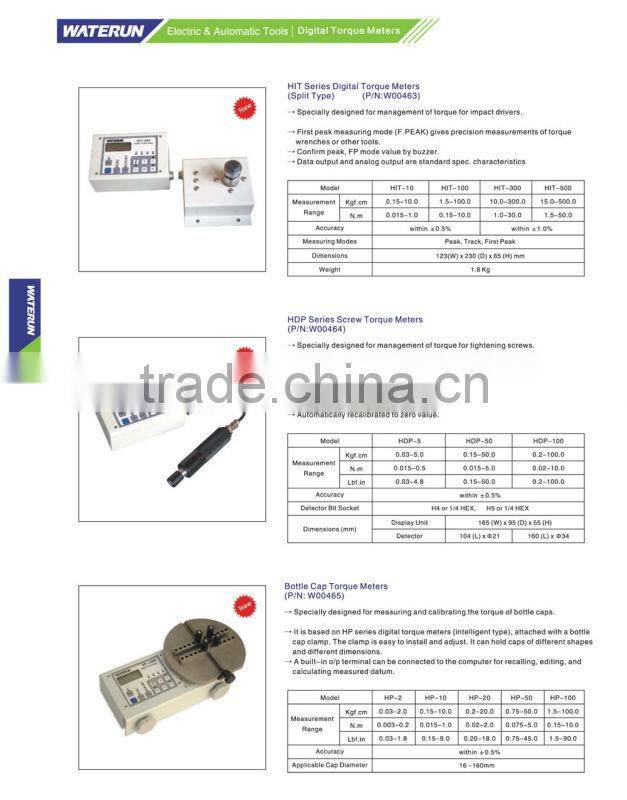 Digital Torque Meters china factory