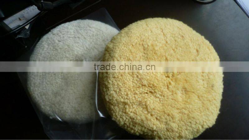 8'' double sides wool buffing pad made by RT112 wool