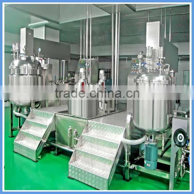 Hot sales vacuum emulsifying mixer for cosmeitcs mixing and homogenizing good price