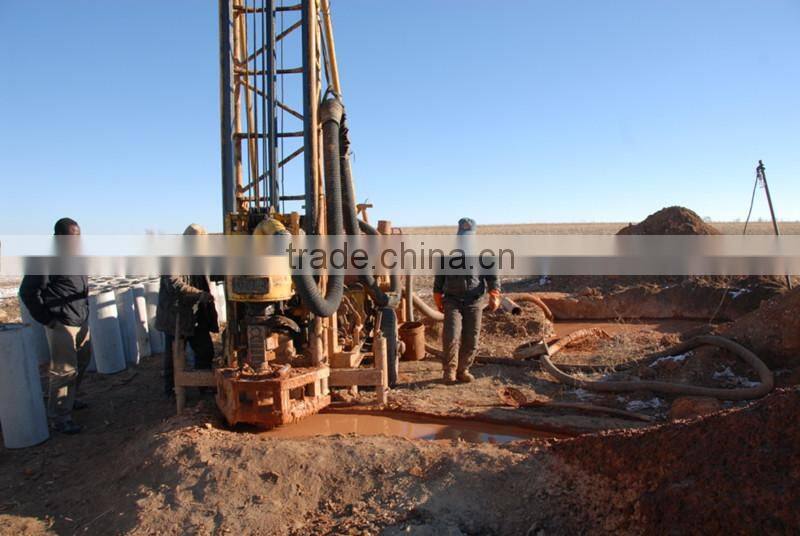 Newly design trailer mounted water well drilling machine for Africa