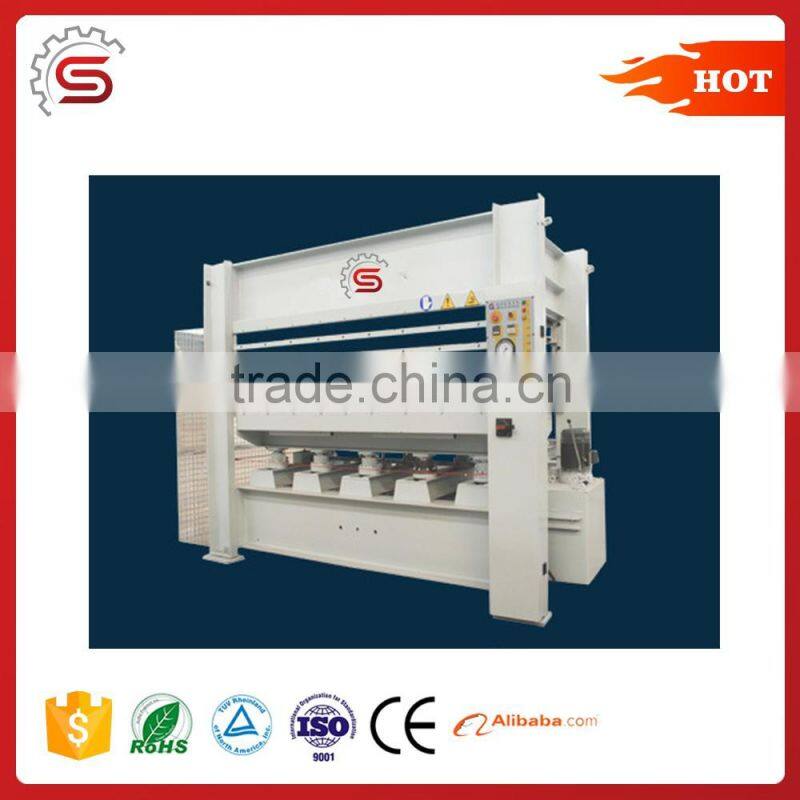 160T plywood hot press machine hydraulic hot press machine