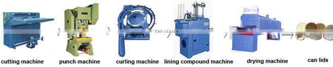 good price can lid making machine paint can lid machine
