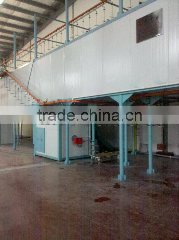 wheelbarrow Powder spraying production line