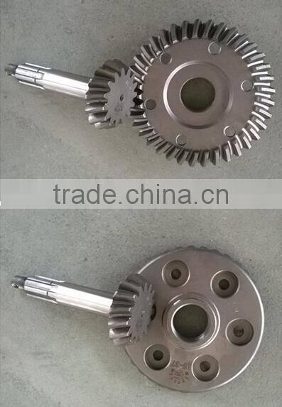 factory high qualiy auto rickshaw parts crown and pinion and star gears