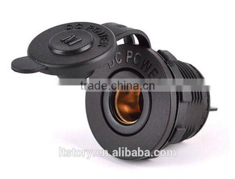 Black color car Merit socket12V Power Socket Black cooler