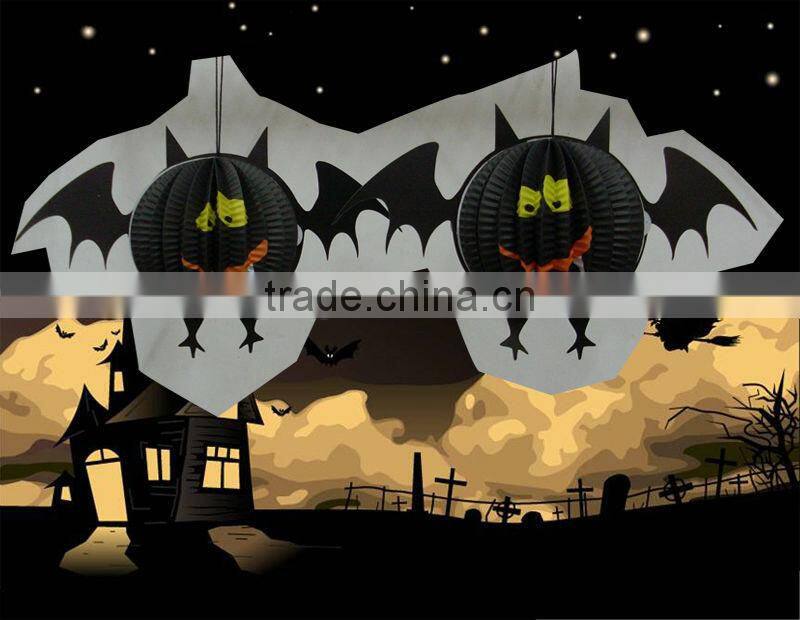 customize halloween paper lanterns/ chinese lanterns