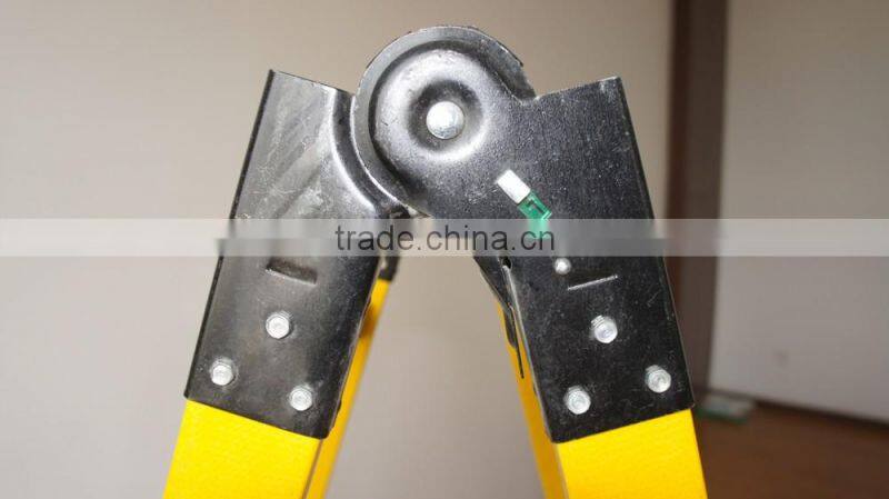 Good impact resistance portable fiberglass step ladder
