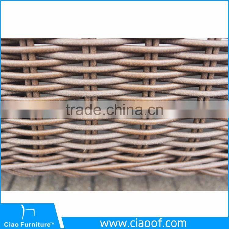A - prestige outdoor furniture wicker sofa set nice weaving CF874