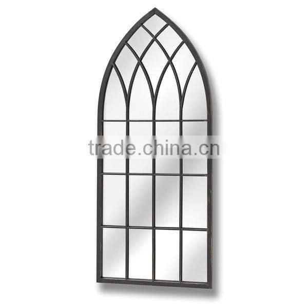 Antique White Antirust Decorative Wall Mirror