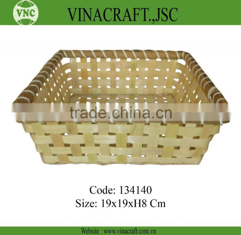 Natural Bamboo food basket for daily