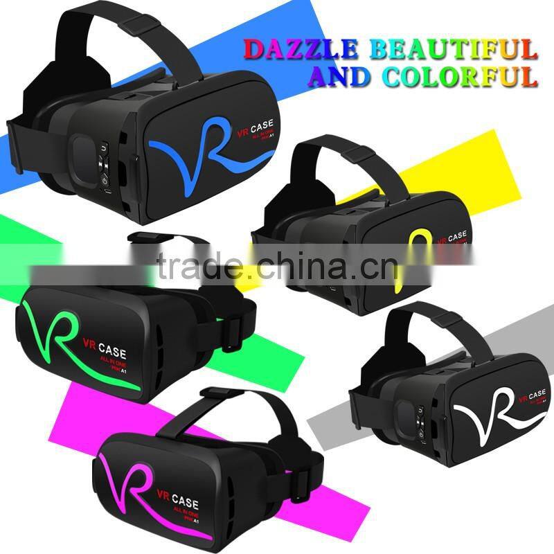 2017 rgknse new vr case RK-AE all in one upgraded from vr box 2.0 customize vr cardboard wholesale google cardboard magnet