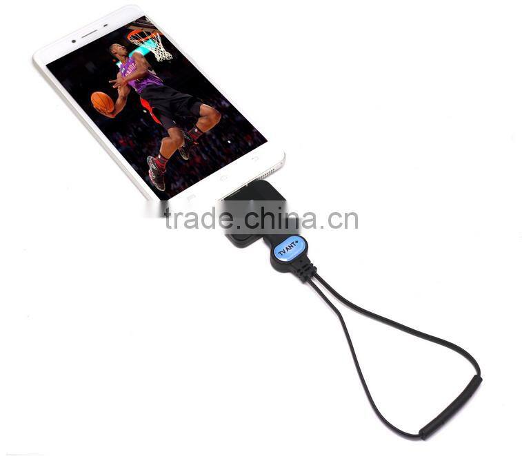 Auto Mobile Portable Android 2 mhz DVB-T2s DVBT T2 Smart Micro USB Digital TV Tuner Mini Box Receiver For Android Pad Bus