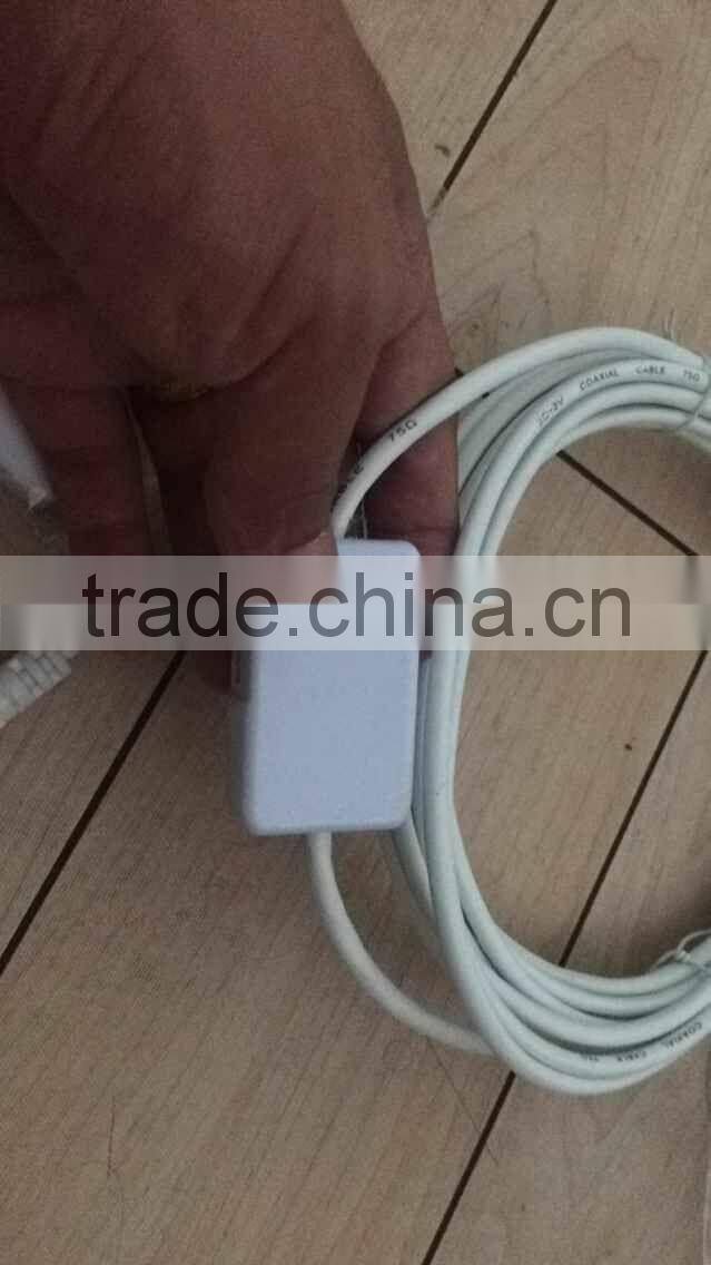 2015 Wholesale Amplified Indoor Digital TV Antenna Ultra-thin 50 Miles Range HD High Gain Flat Antenna Amplified TV Antenna